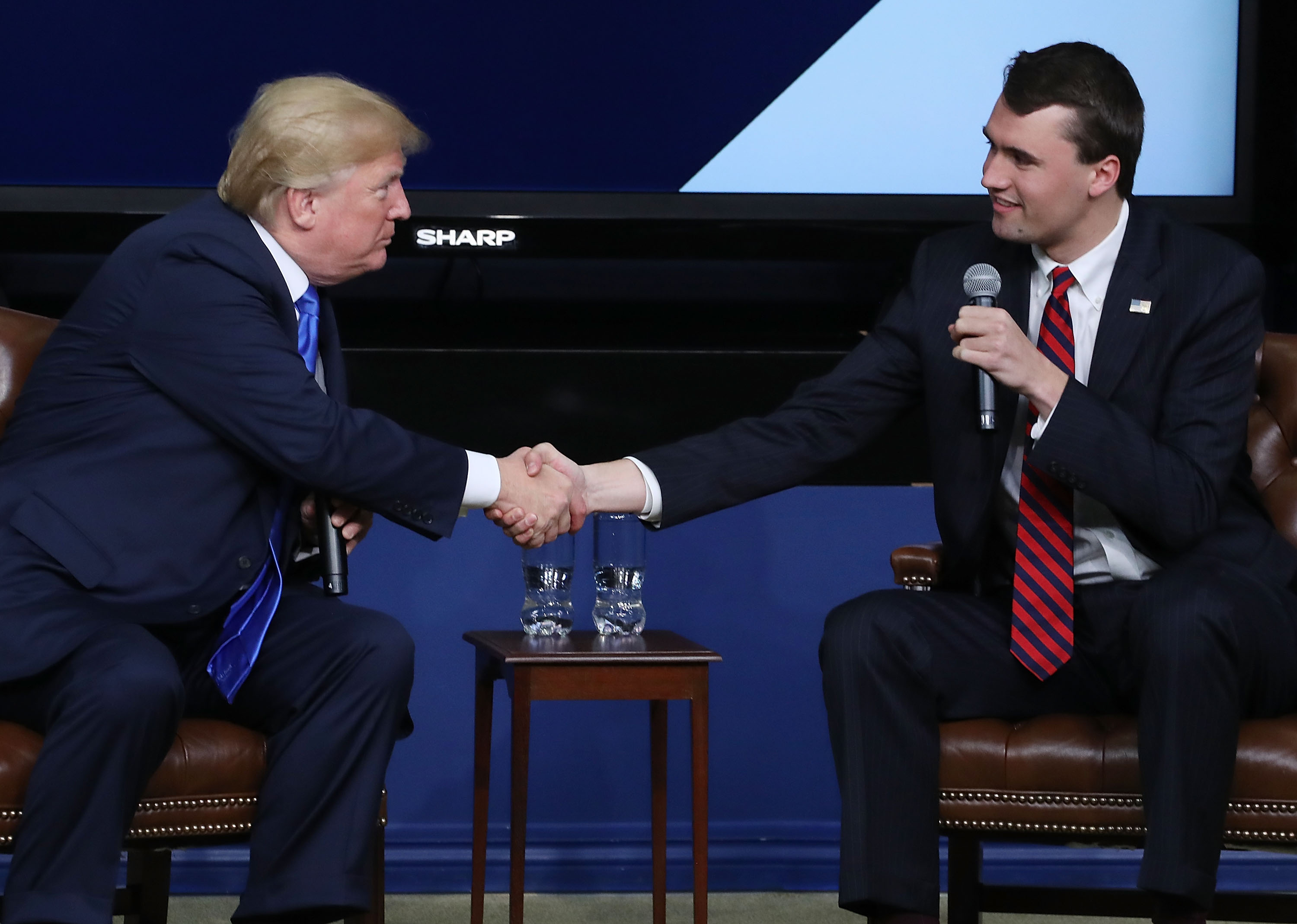 donald trump és charlie kirk