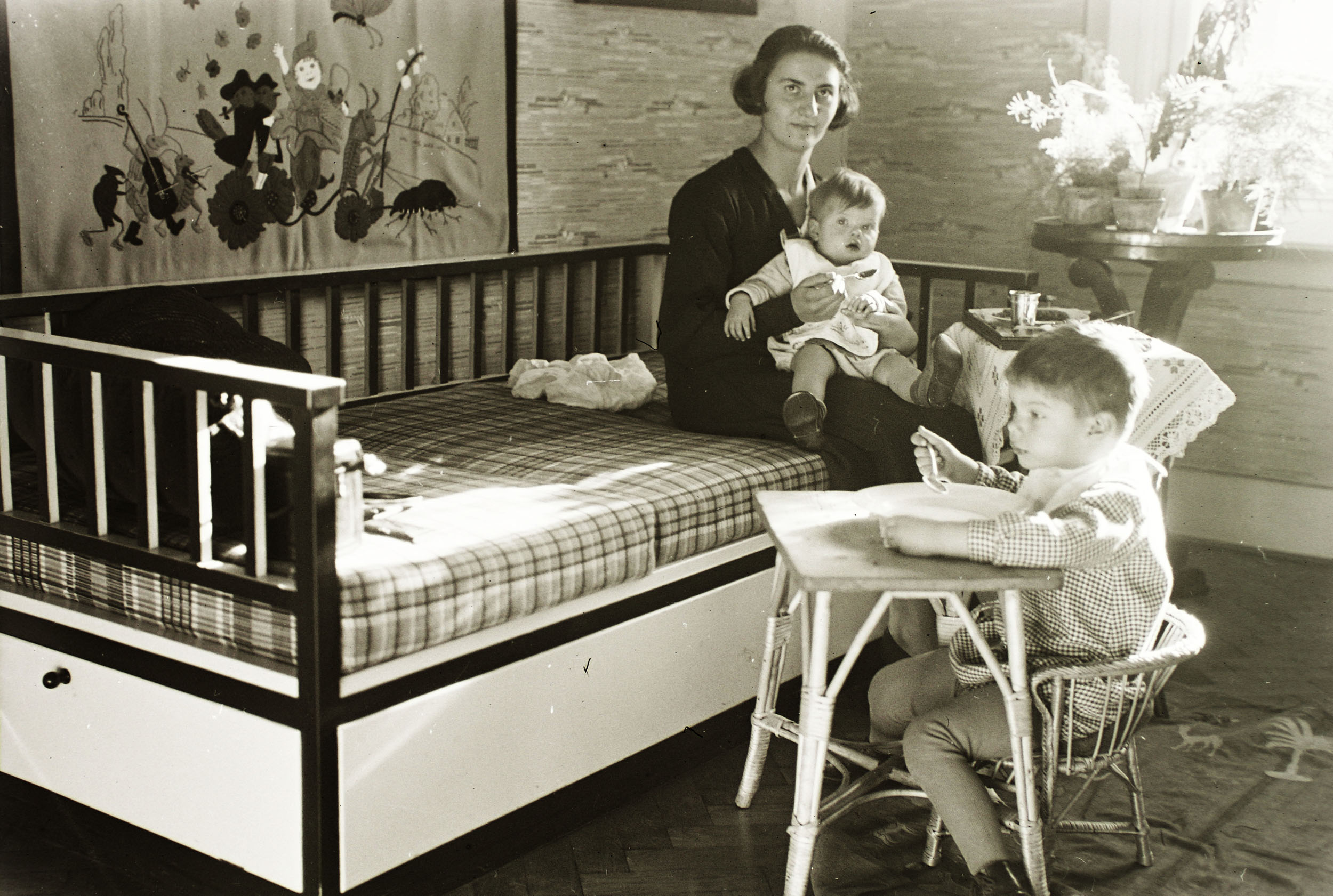 Gyerekszobák a múltból a Fortepan képein