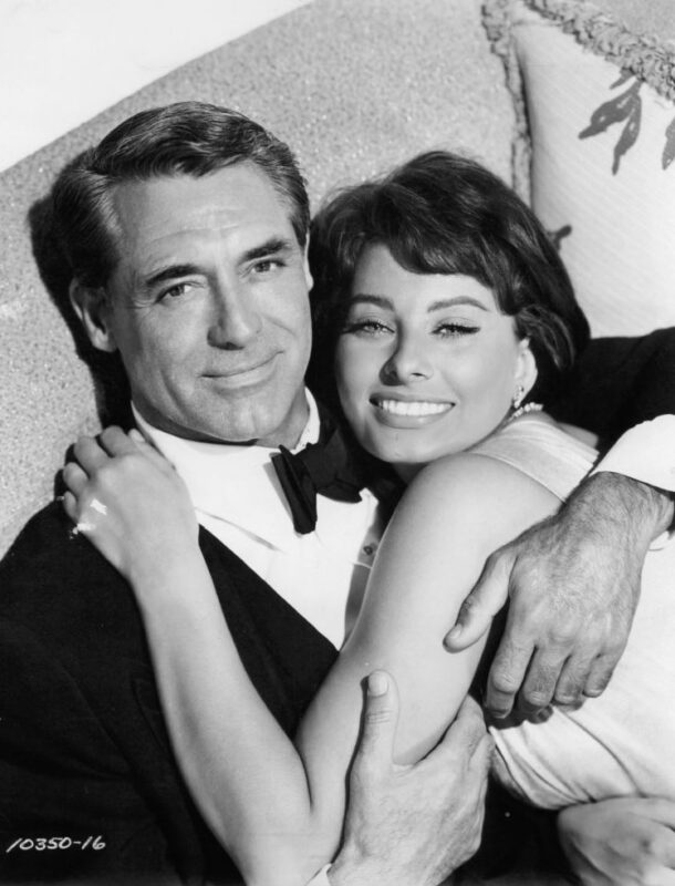 Sophia Loren és Cary Grant 