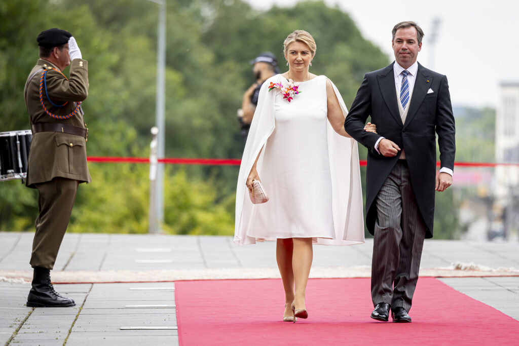 Vilmos luxemburgi trónörökös nagyherceg és Stéphanie luxemburgi trónörökös nagyhercegné