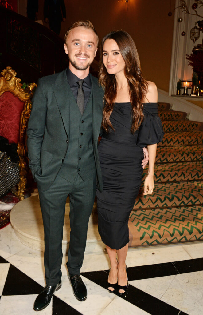 Tom Felton és Jade Olivia