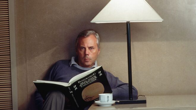 giorgio armani az otthonában