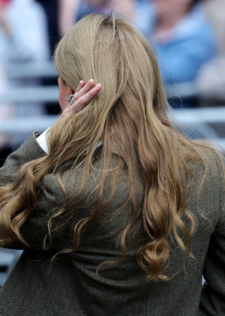 Katalin hercegné szőke haja
