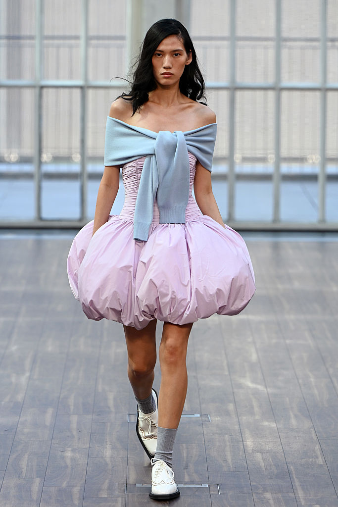 Mathridate 2026 tavaszi-nyári divatbemutató egyik modellje