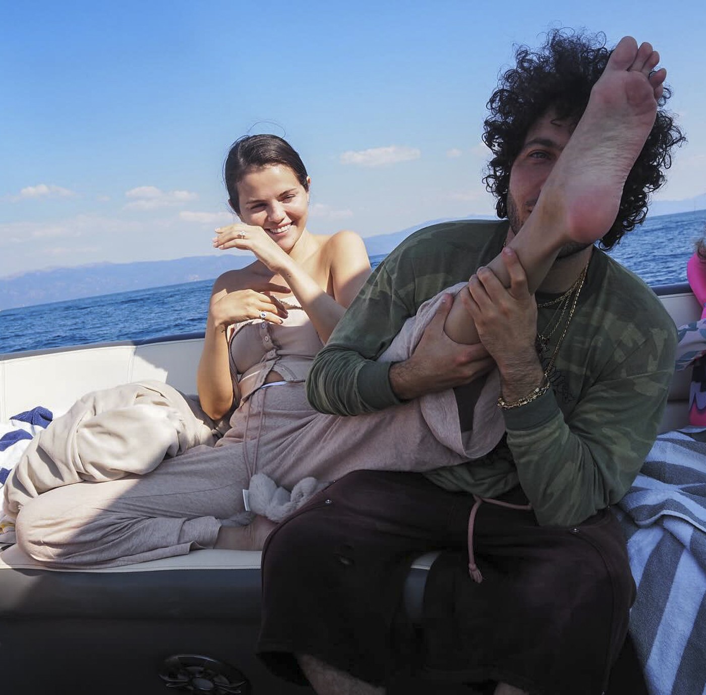 Selena Gomez és vőlegénye, Benny Blanco