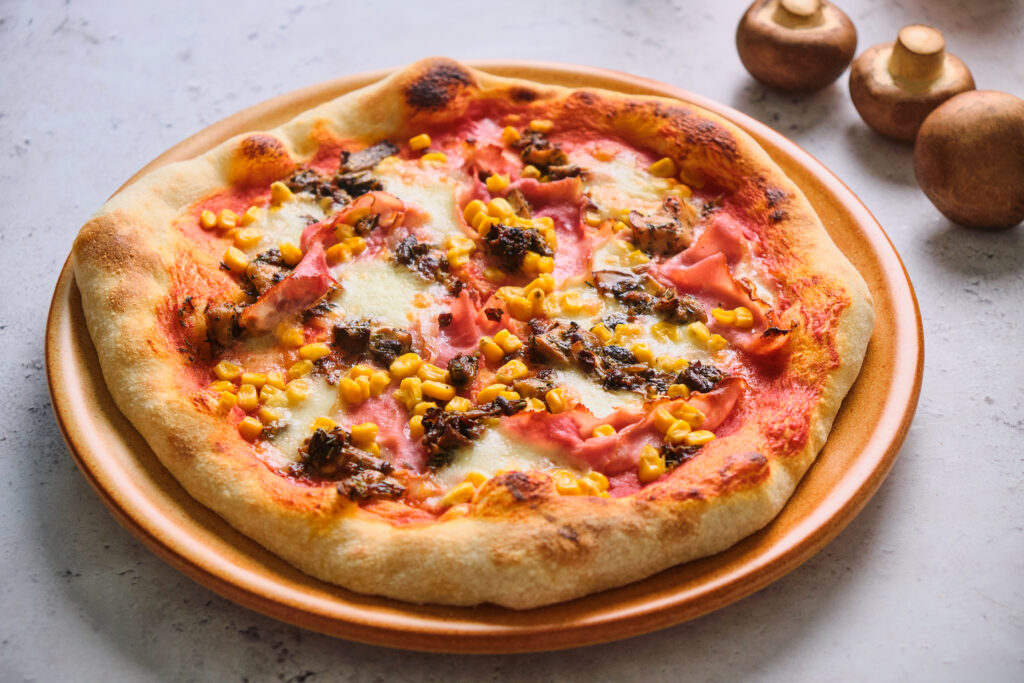 Songoku pizza erdei gombákkal