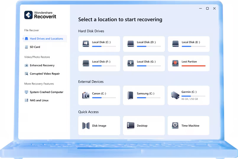 Wondershare Recoverit