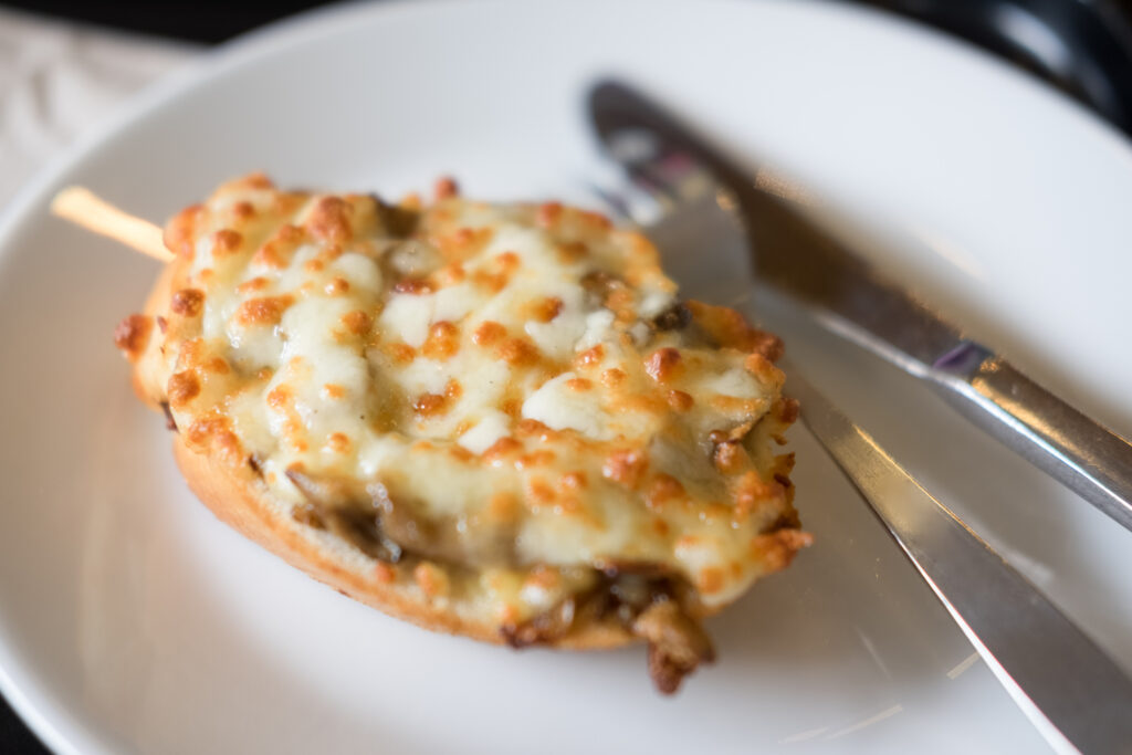 Klasszikus gombás melegszendvics