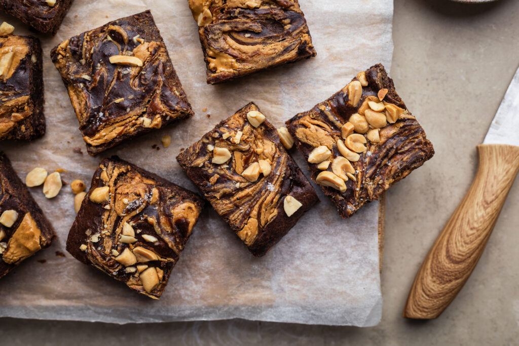 Mogyoróvajas brownie