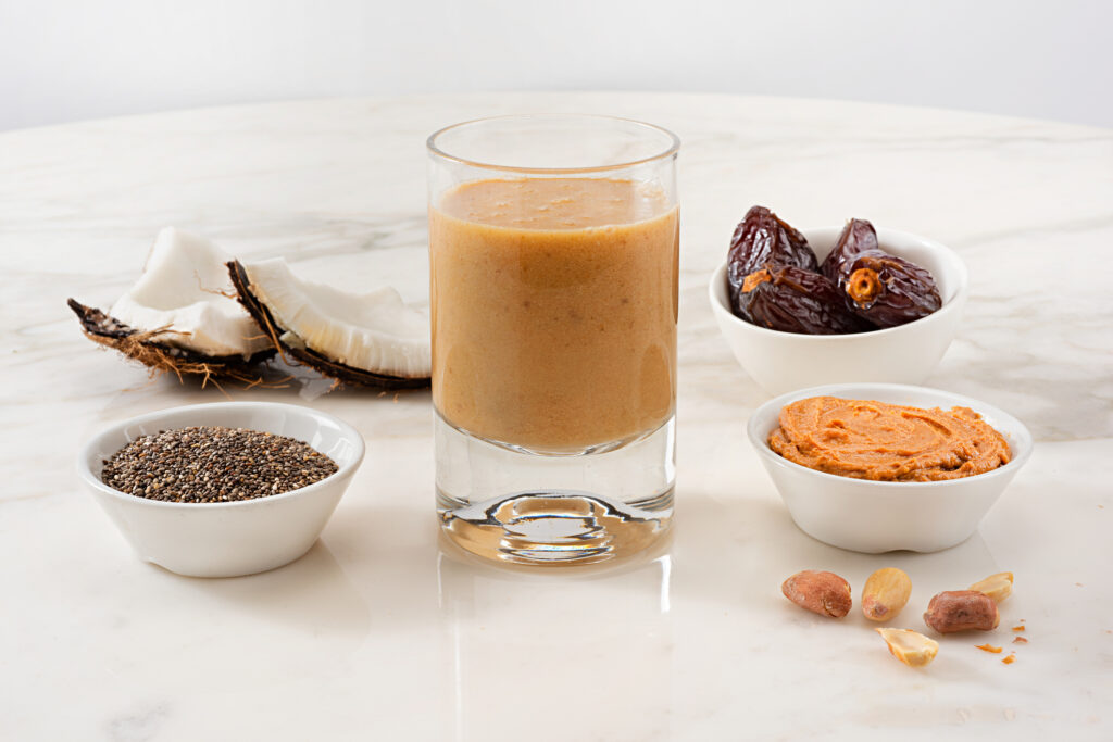 Mogyoróvajas smoothie