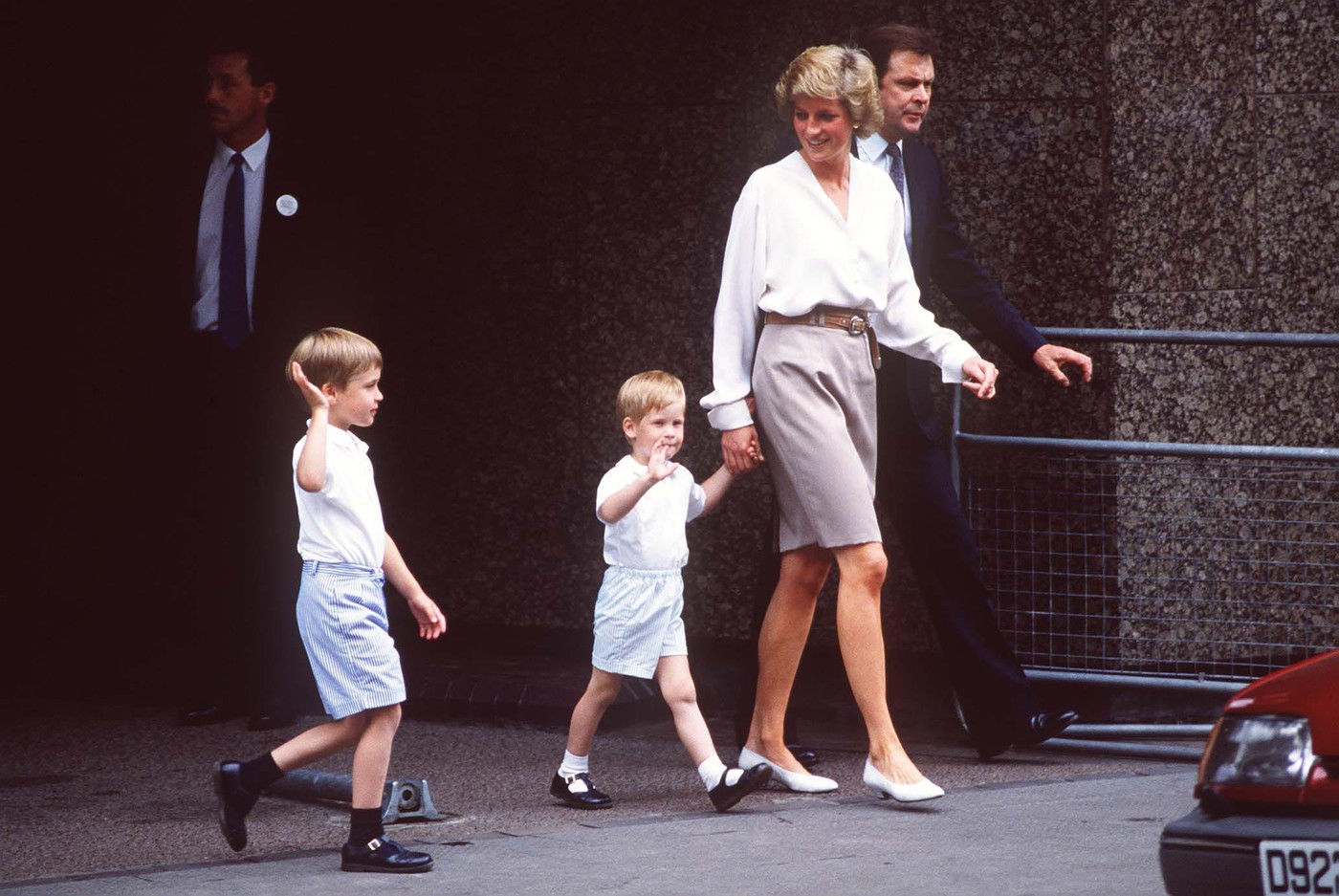 Diana, Harry és Vilmos