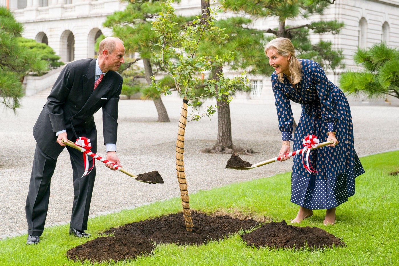 Eduárd herceg és felesége Zsófia hercegné.