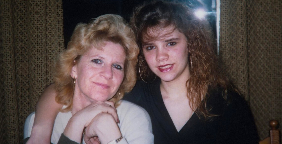 Victoria Beckham kislányként