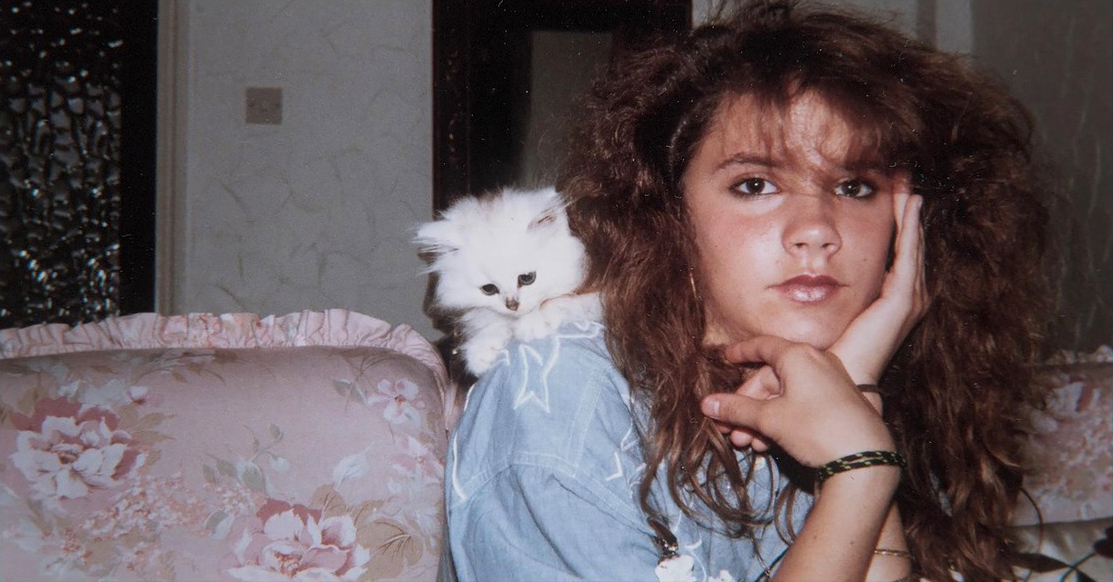 Victoria Beckham kislányként