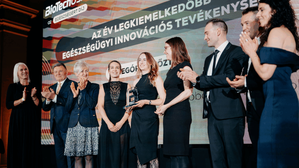Az év legkiemelkedőbb egészségügyi innovációs tevékenysége kategóriának győztese