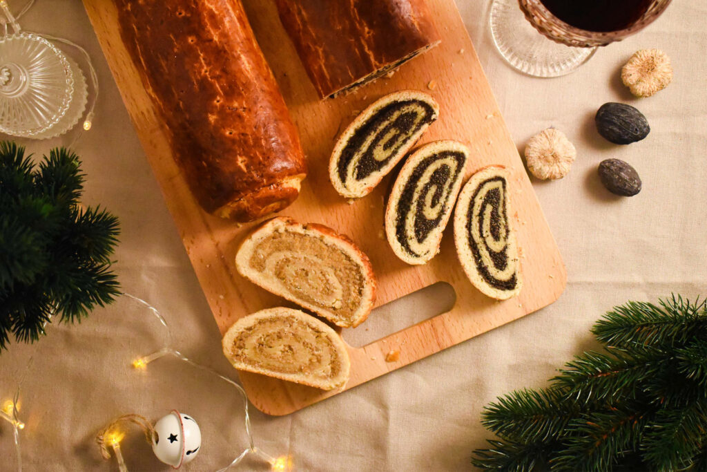 Diós és mákos bejgli