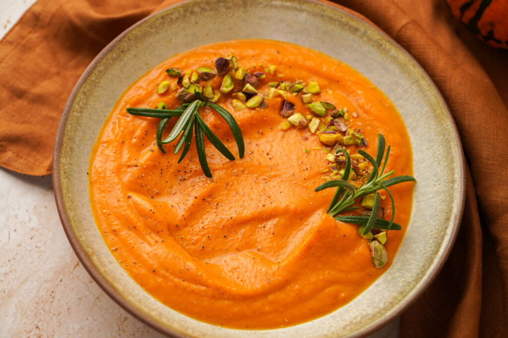 Sütőtökkrémleves