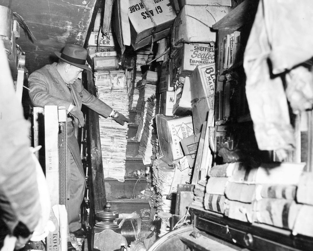 A Collyer-ház kiürítése