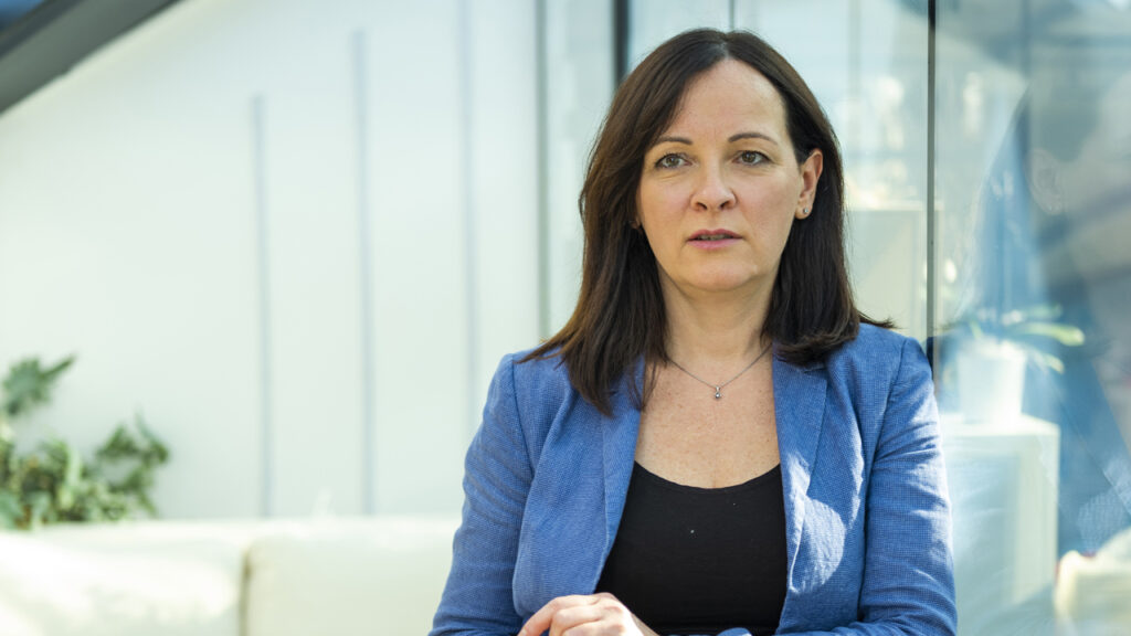 Marton Kriszta, a Világszép Alapítvány vezetője