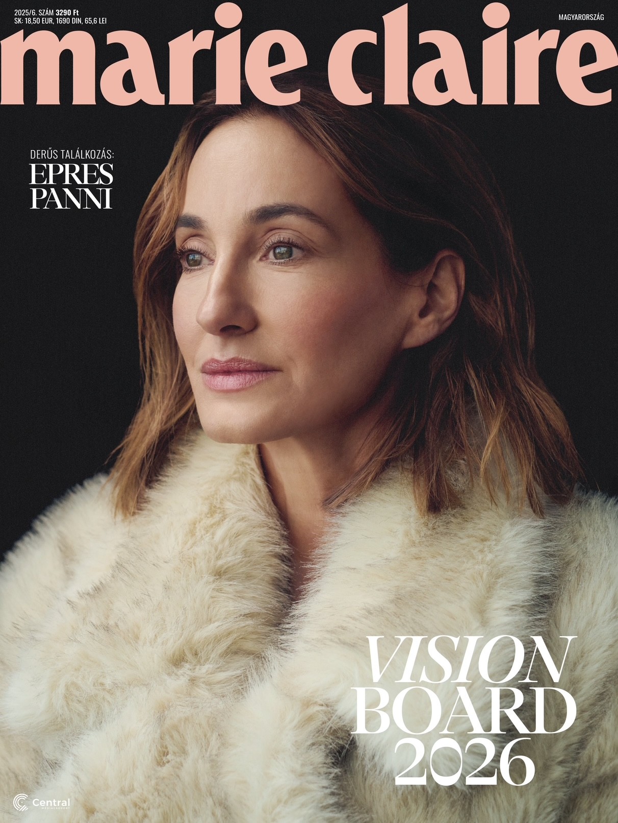 Epres Panni a Marie Claire címlapján