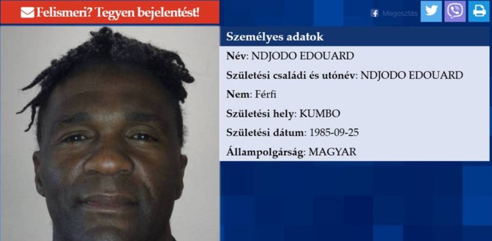 Magyarországon körözik a Fradi korábbi focistáját