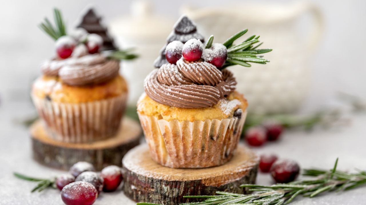 Karácsonyi muffinok