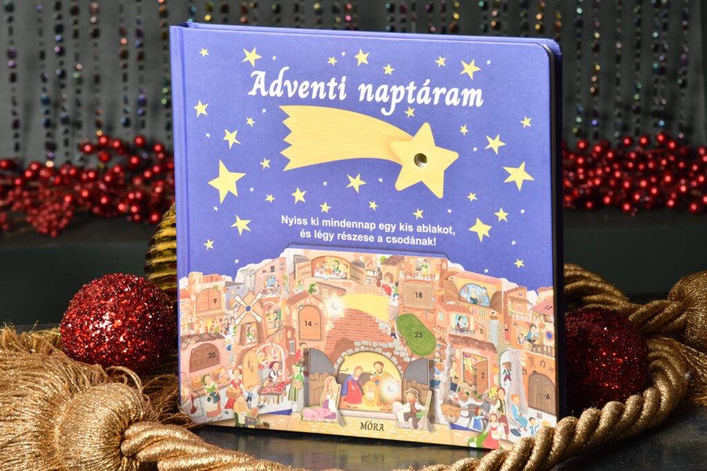 Három adventi naptárkönyv plusz egy mesekönyv, amely megteremti a karácsonyi hangulatot