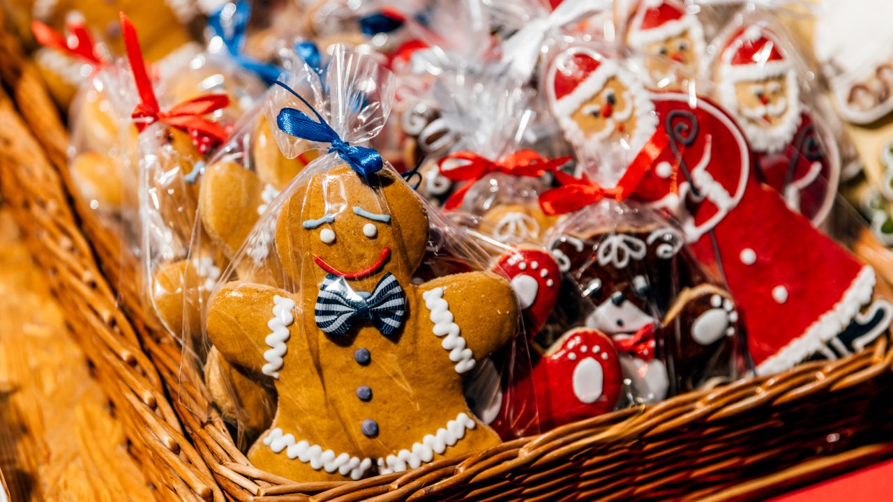 Mézeskalács figurák celofánban