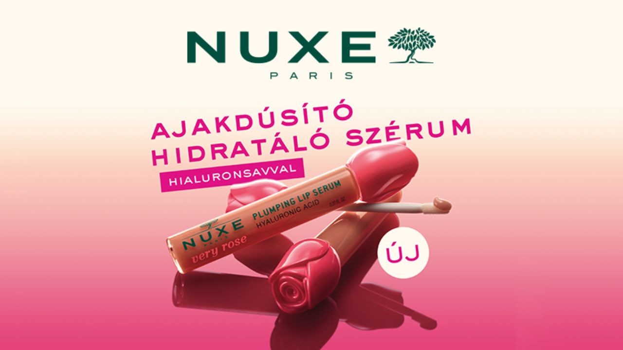 NUXE Very Rose Ajakdúsító Hidratáló Szérum