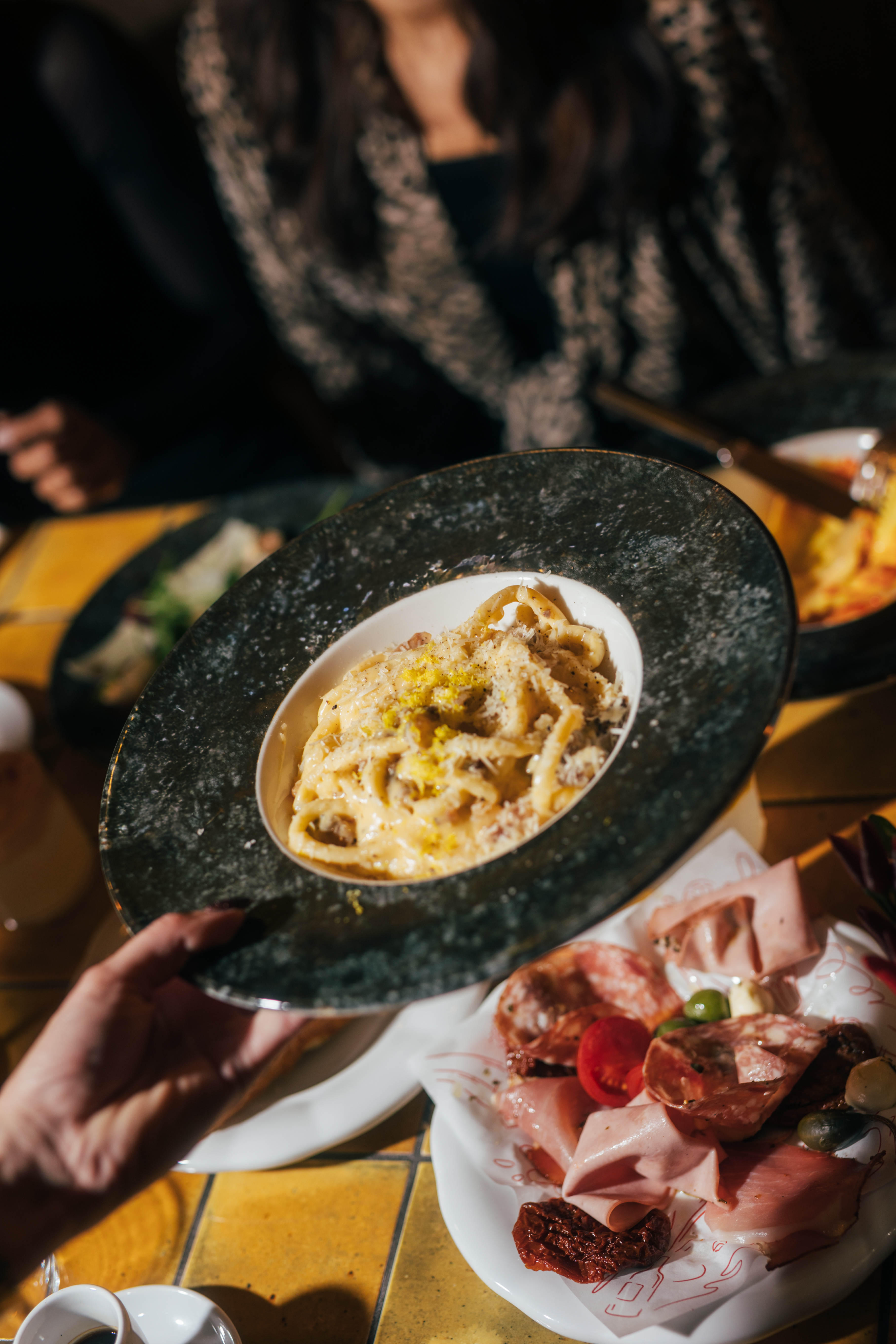 Pici Carbonara alla Giulia