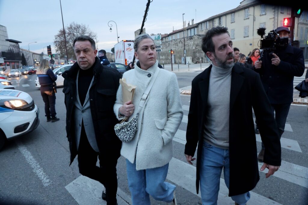 Caroline Darian és David Pelicot