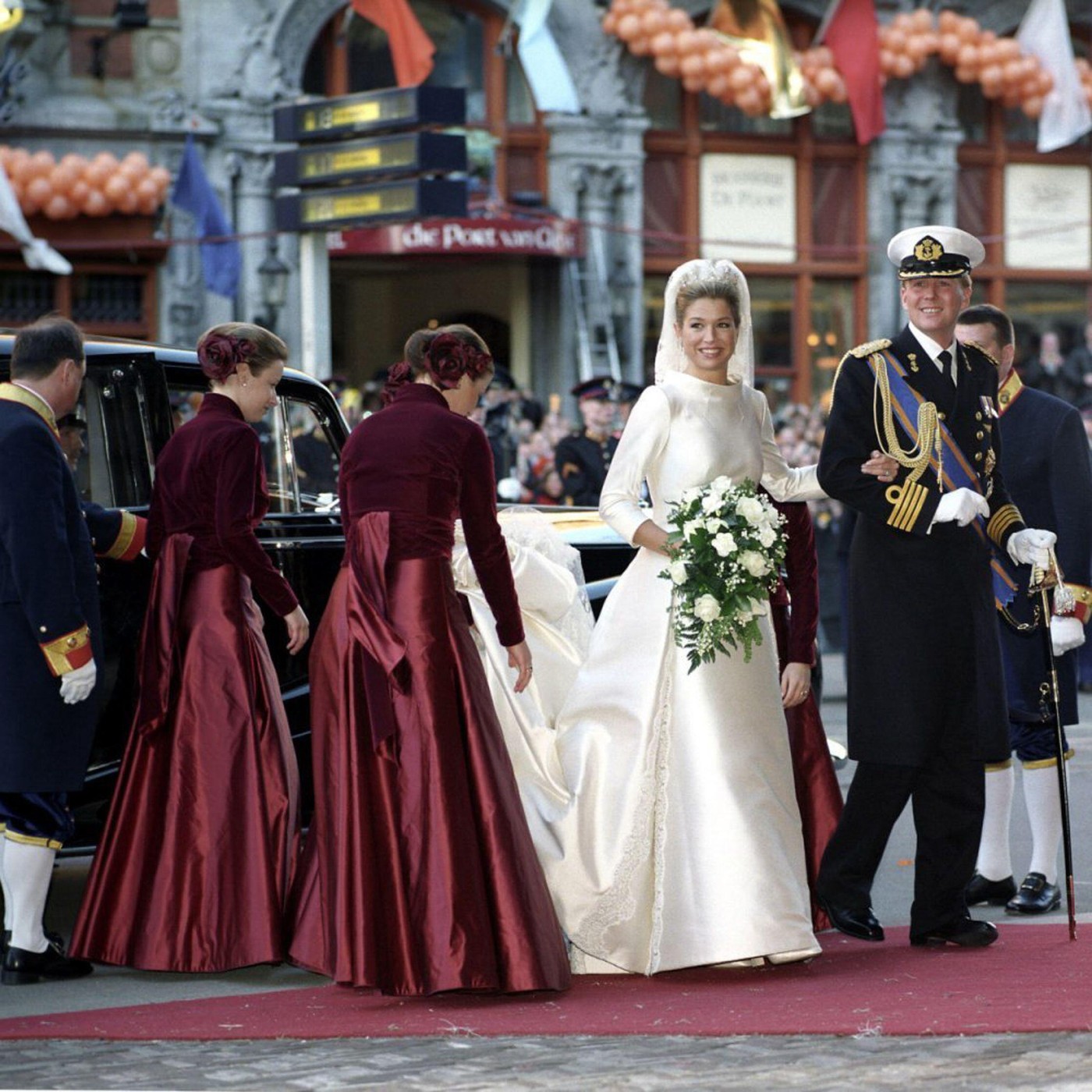 Vilmos Sándor és Maxima esküvője