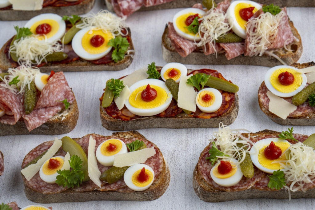 Delux retró szendvics