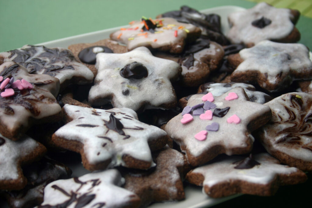 Narancsos-csokis keksz