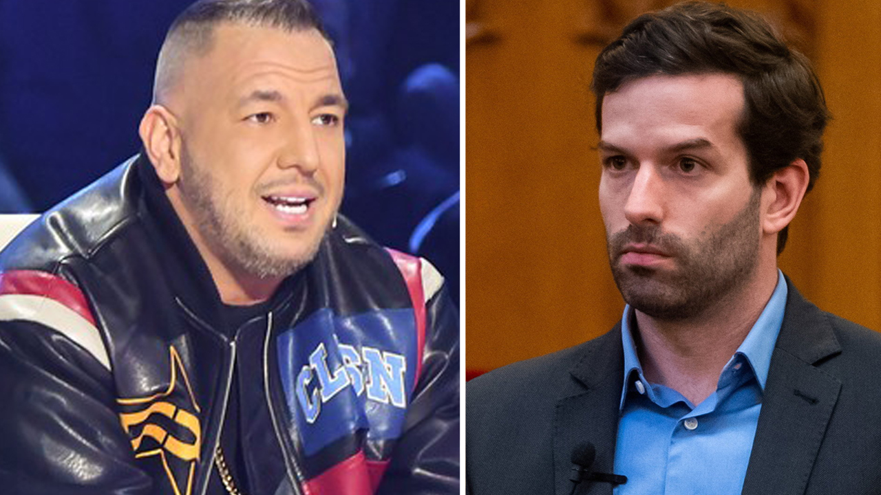 Curtis és Fekete Győr András - fotó:Sajtószoba (b) // MTI/Balogh Zoltán (j)