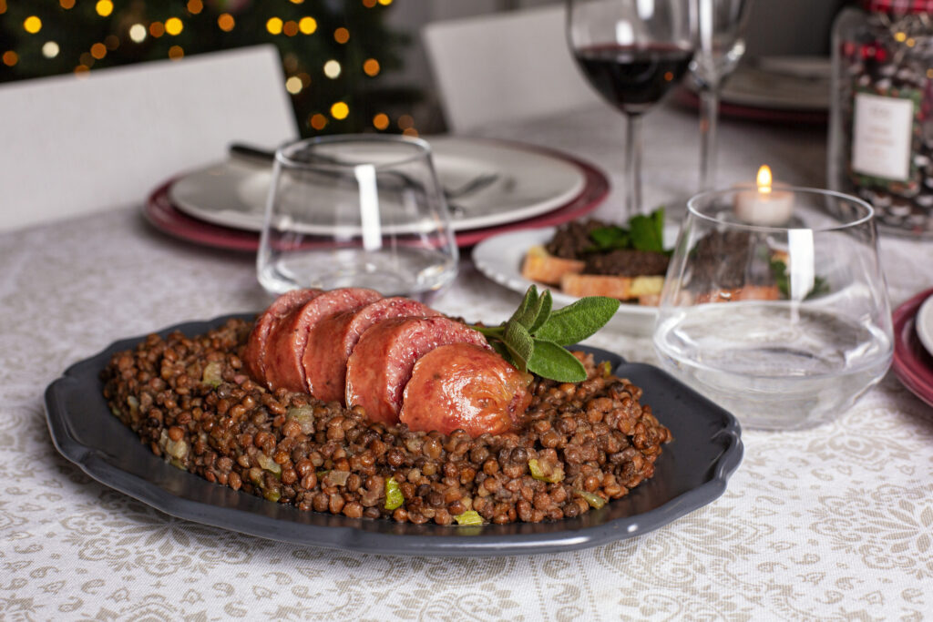 Cotechino con lenticchie