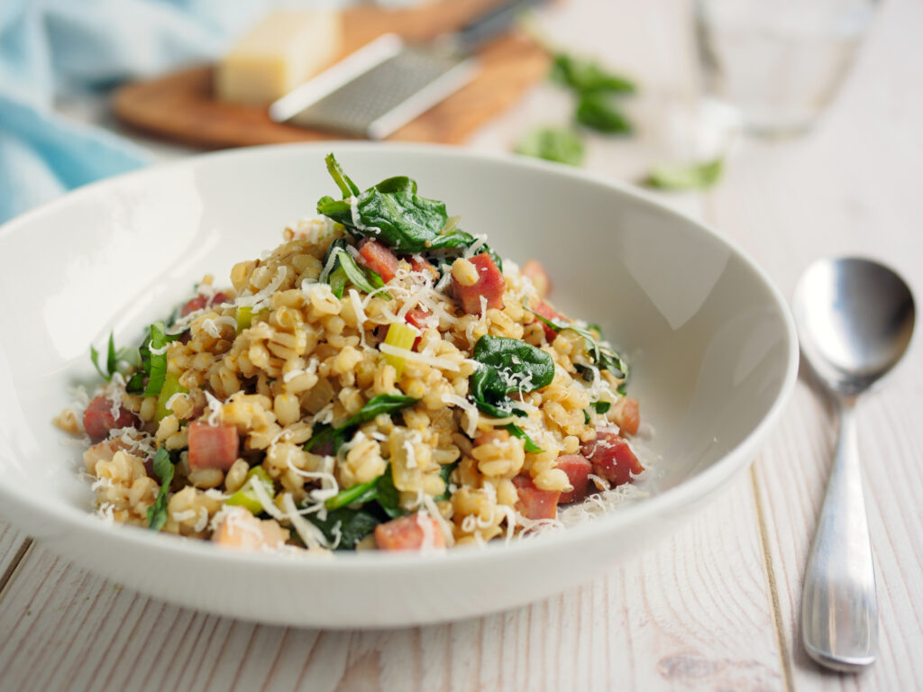 Zöldséges rizottó maradék sült zöldségekből