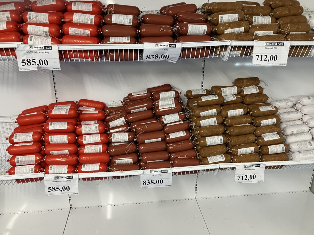 Disznósajt és egyéb húskészítmények