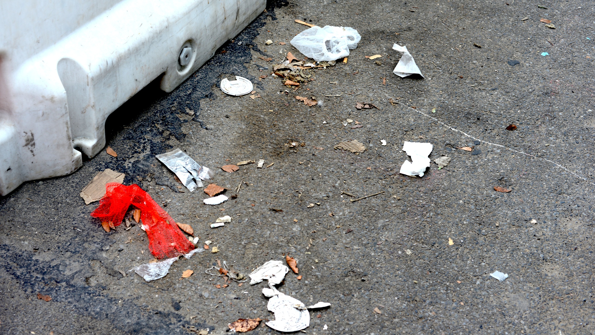 Szemét az utcán
