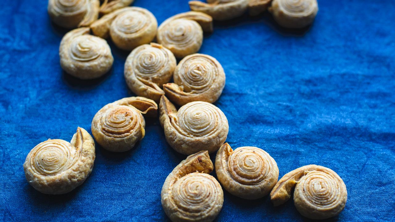 Leveles tésztás tekercs