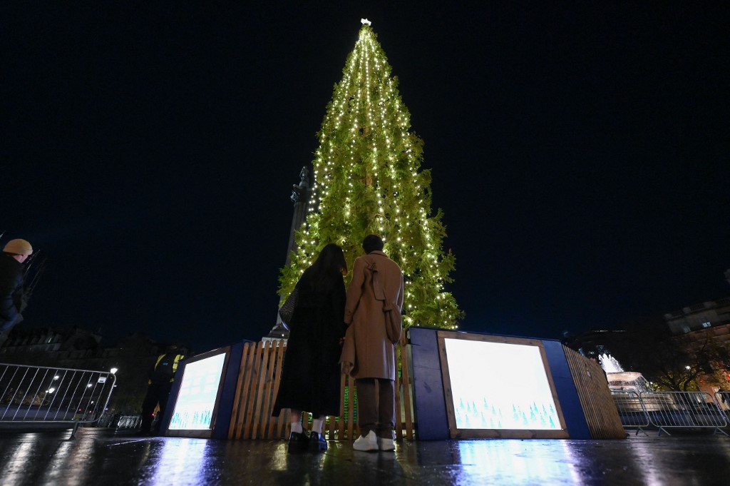 London karácsonyfája