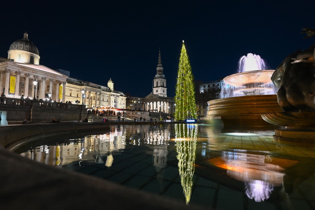 London karácsonyfája