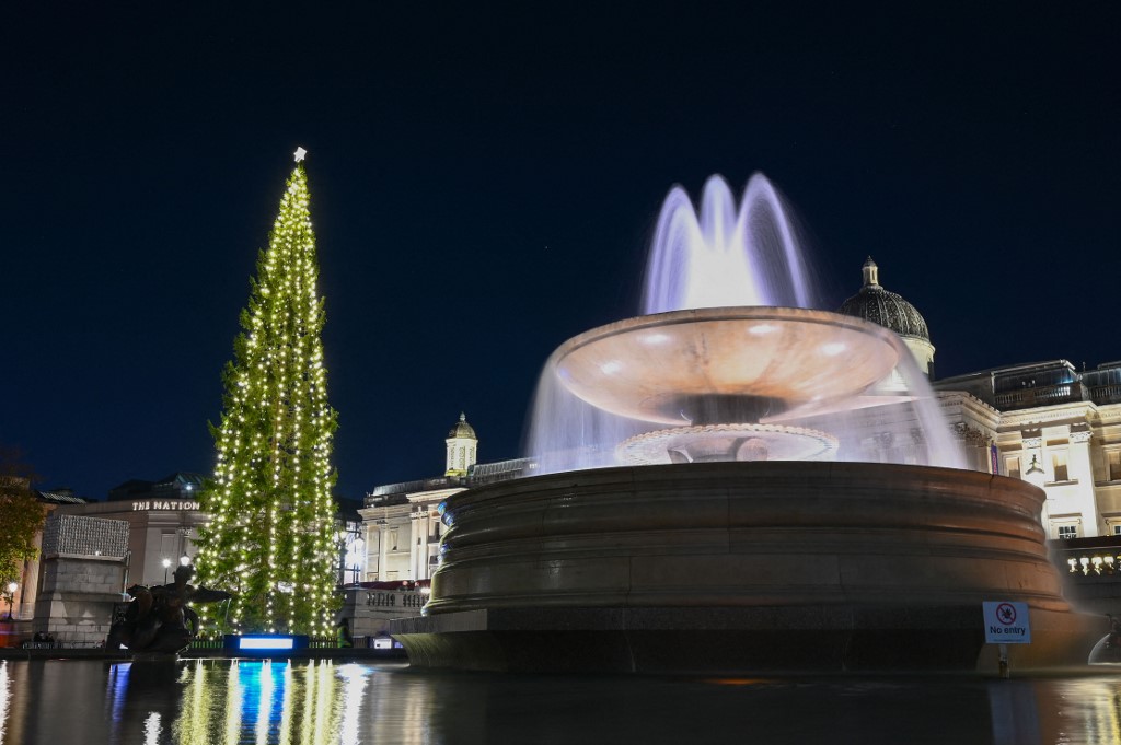 London karácsonyfája