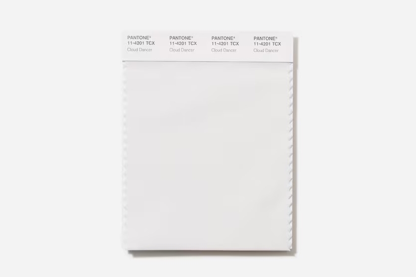 PANTONE 11-4201 Cloud Dancer (Fotó: Pantone)
