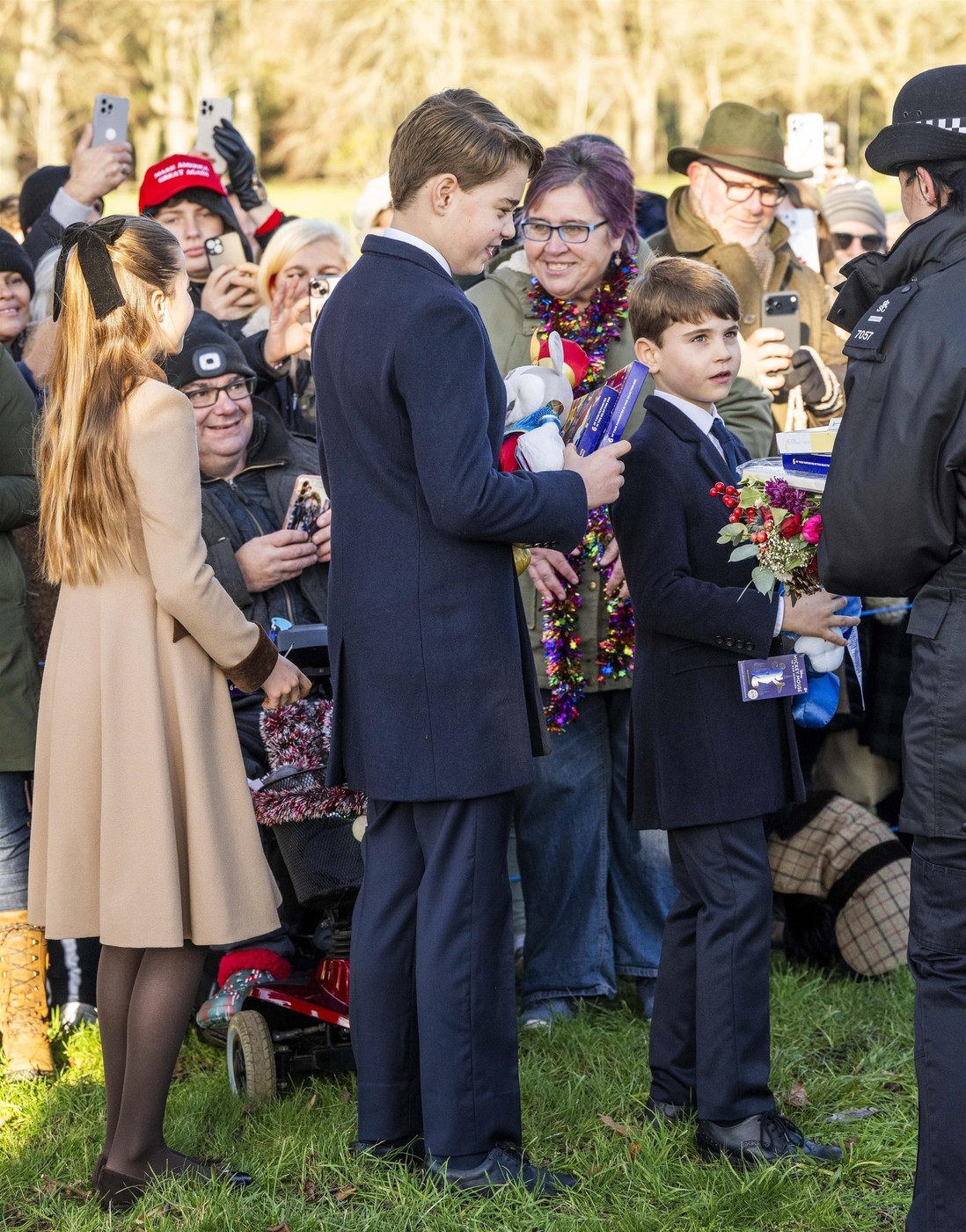 Sarolta hercegnő, György herceg és Lajos herceg