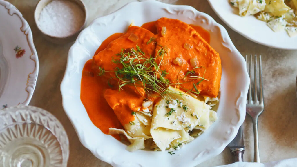 Selymesen krémes harcsapaprikás