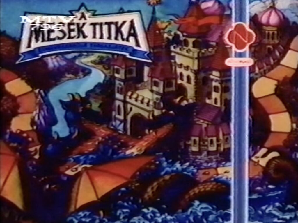 A mesék titka című társasjáték fedőlapja