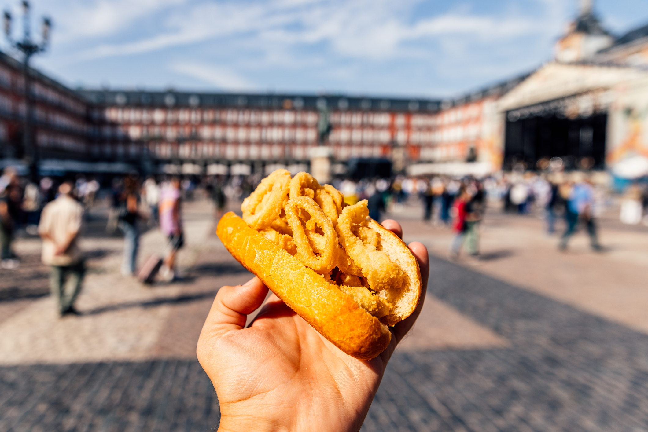 Bocadillo de calamares, fotó: Getty Images