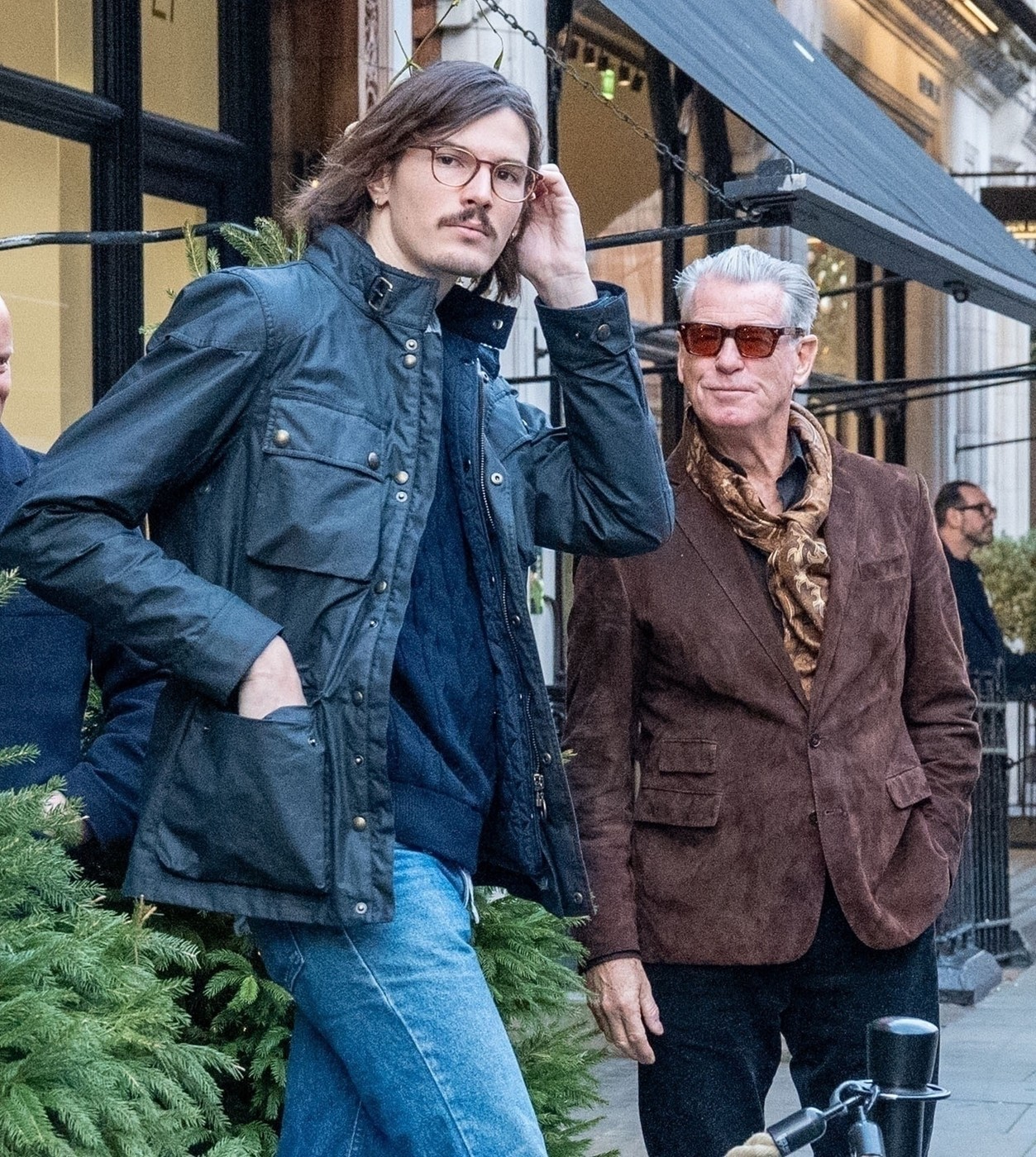 Dylan Brosnan és Pierce Brosnan (fotó: Profimedia)