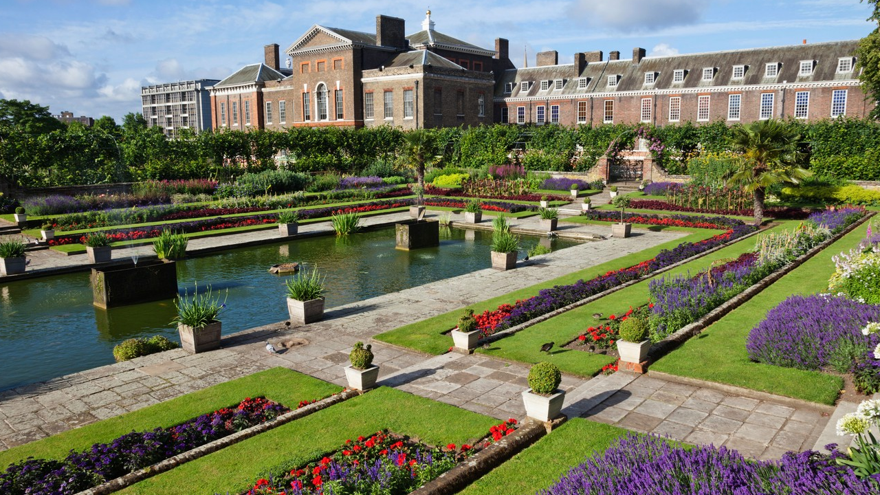 A Keingsington Palota és az egyik kert